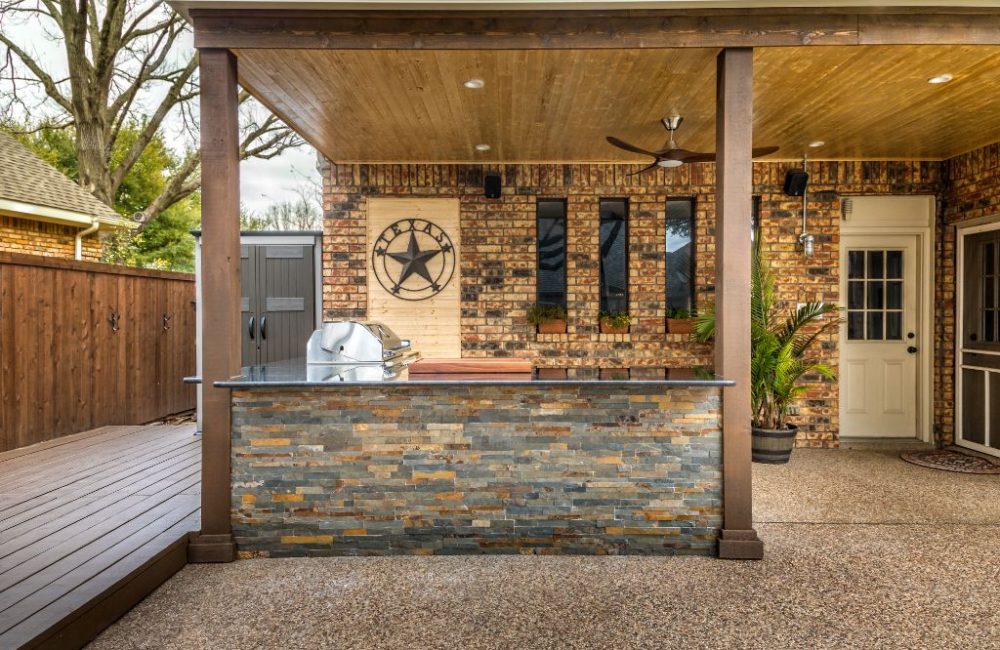 McKinney Outdoor Kitchen Stand Out